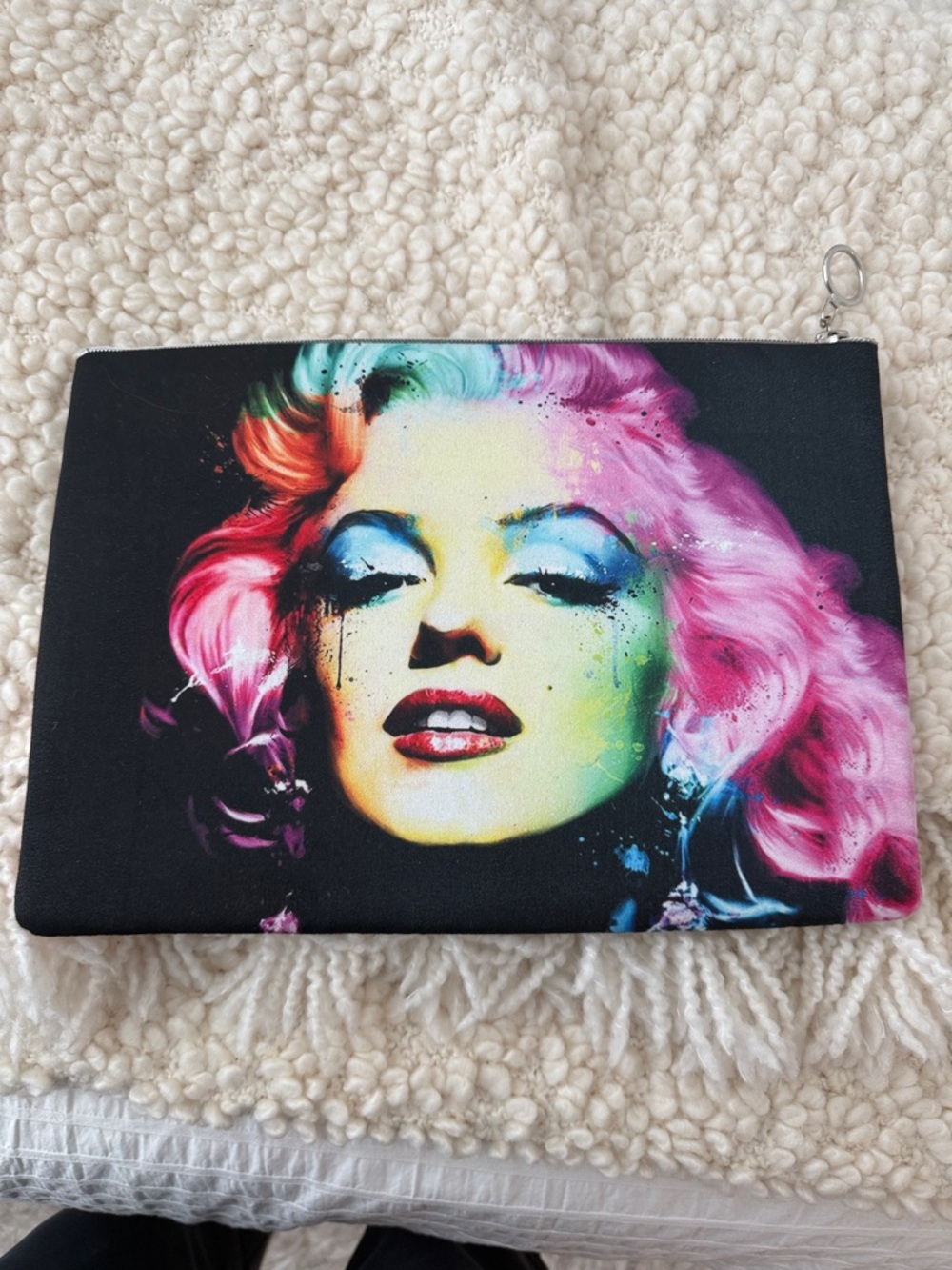 Multicolor Pop Art Zip Pouch
